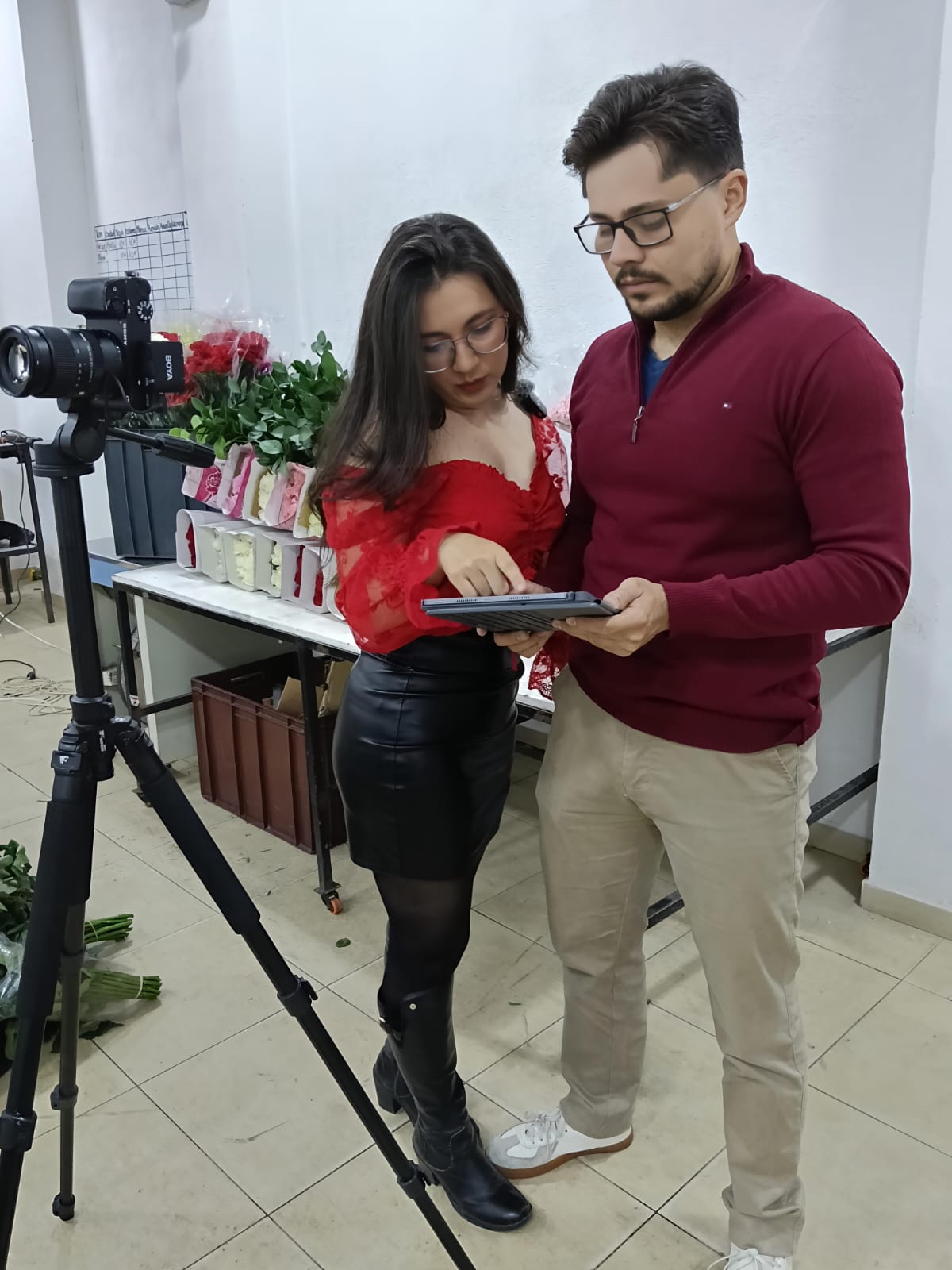 Evento empresarial Rojas